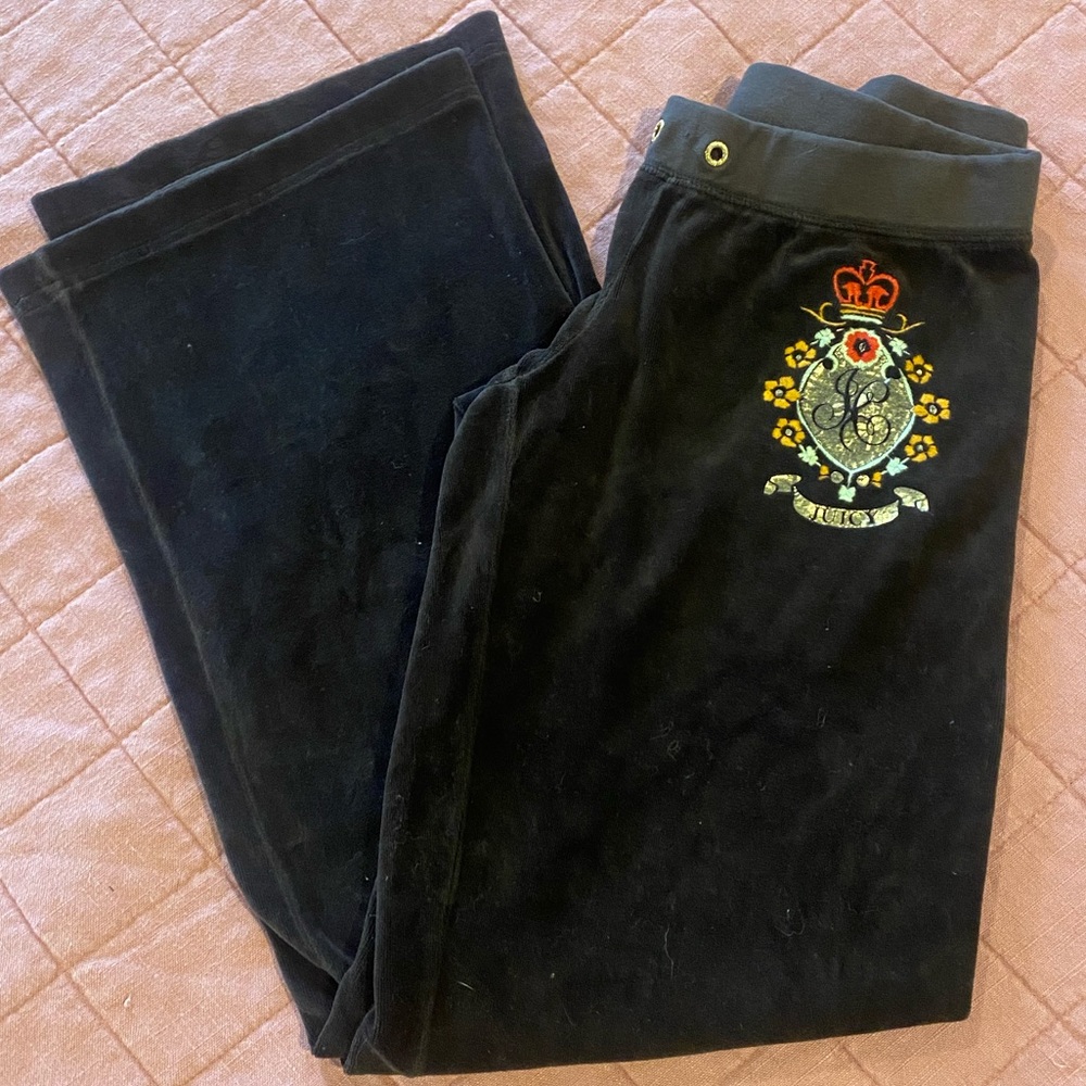 *Vintage* JUICY COUTURE velour track pants